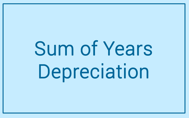 Module 54: Sum of Years Depreciation