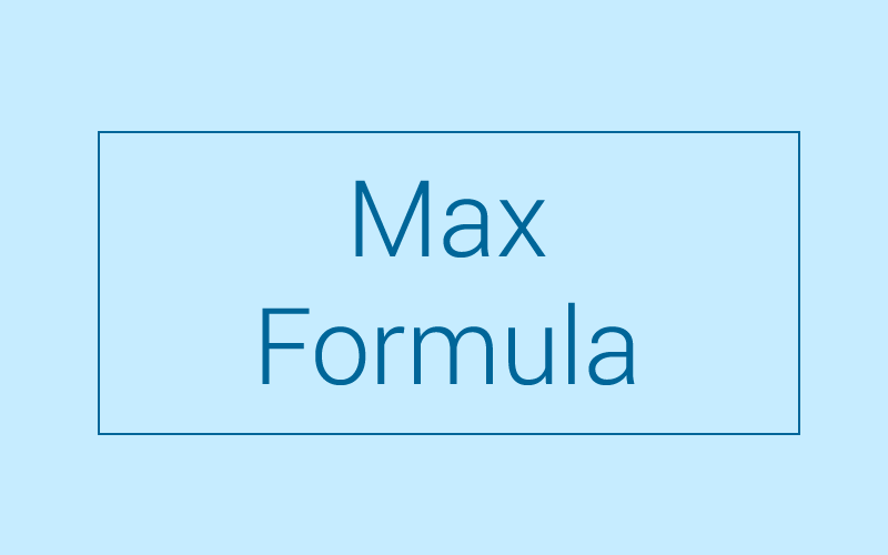 Module 15: MAX Function