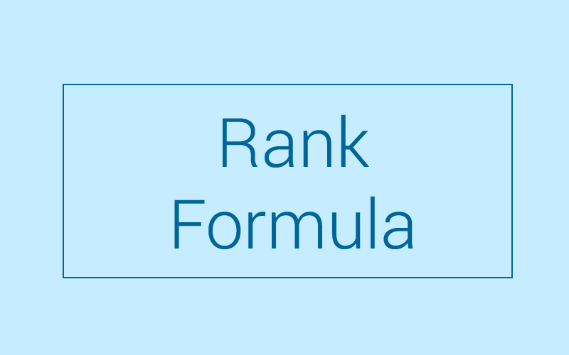 Module 21 : RANK Function