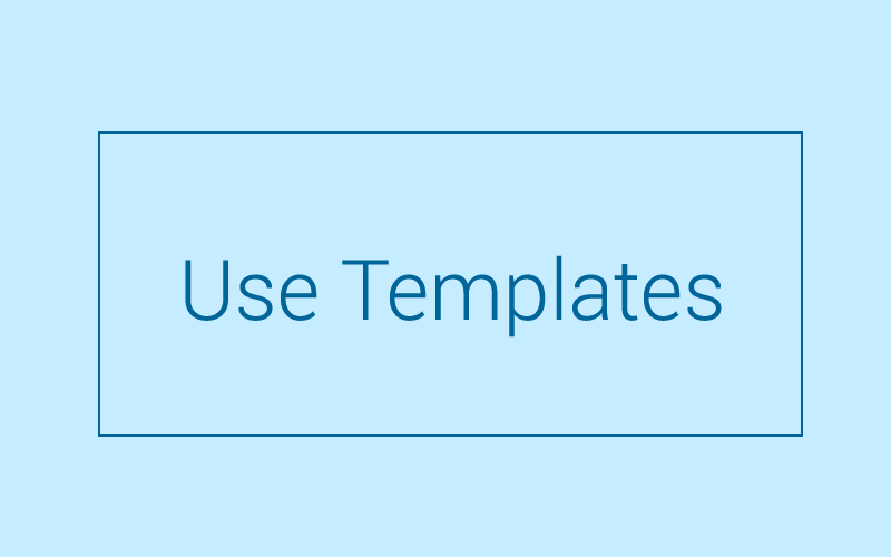 Module 33: Use Templates