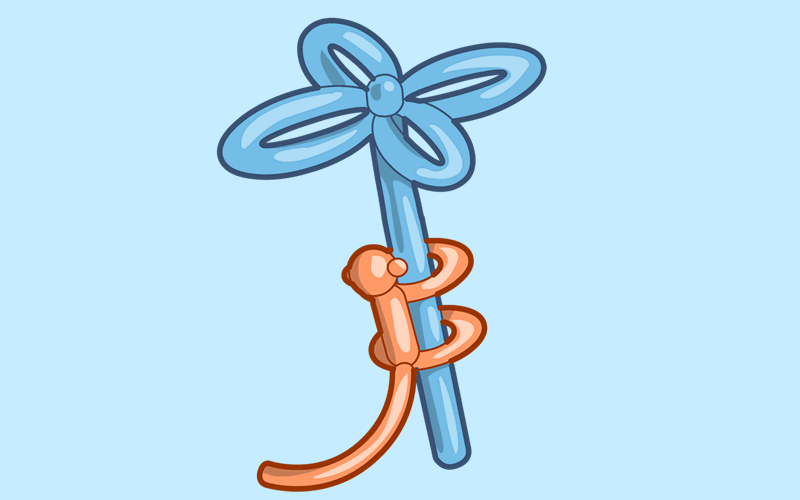 Module 20: How to Make a Balloon Monkey in a Tree