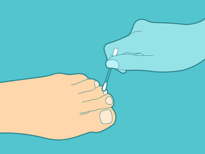 Pedicure step 4